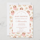 Invitation Magical Fairy Garden Baby Shower (Devant)