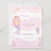 Invitation Magical Under the Sea Party for Girls (Devant)