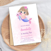 Invitation Magical Under the Sea Party for Girls