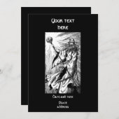 Invitation Magicien (Devant / Derrière)