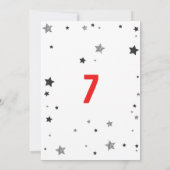 Invitation Magicien de fête d'anniversaire magique (Dos)