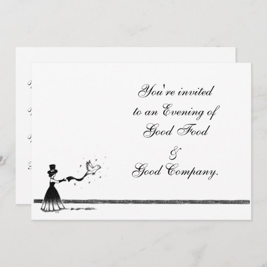 Invitation Magie (Devant / Derrière)