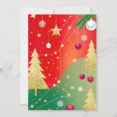 Invitation Magie de vacances éclatante (Devant)