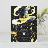 Invitation Magie Whimsical Amusant Anniversaire (Debout devant)