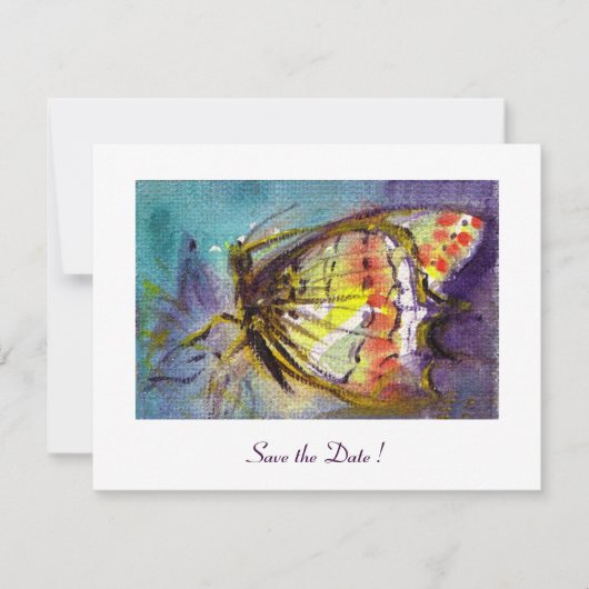 INVITATION MAGIQUE BUTTERFLY (Devant)