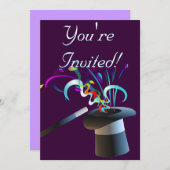 Invitation magique de casquette supérieur (Devant / Derrière)