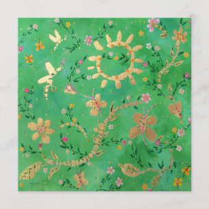 Invitation magique d'été