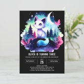 Invitation Magique Fun Chat Anniversaire (Debout devant)