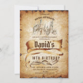 Invitation Magique Magique Fabulous Anniversaire de enfant Pa (Devant)