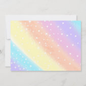 Invitation magique Pastel (Dos)