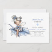 Invitation magique pour les 4 ans de Sweet Blue Fa (Devant)