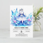 Invitation Magique Sweet Princesse Anniversaire (Debout devant)