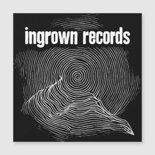 Invitation Magnétique Aimant de coupure de bois