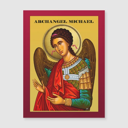 Invitation Magnétique Archangel Michael (Devant)