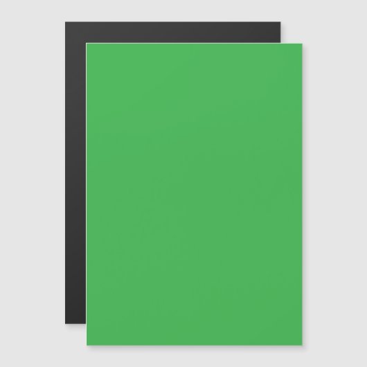 Invitation Magnétique Arrière-plan de texture vert néon plat pour le num (Devant / Derrière)