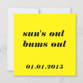 Invitation Magnétique Bachelorette (Recto)