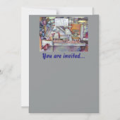 Invitation Magnétique Back in Ten Minutes, Forgot my Wife's Birthday (Recto)