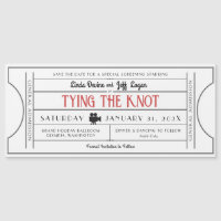 Billet Film vintage Enregistrer La Date