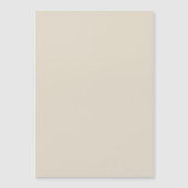 Invitation magnétique blanche d'os (Devant)