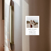 Invitation Magnétique Boho Enregistrez la Date, Enregistrez la Date Mini