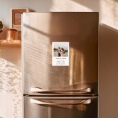 Invitation Magnétique Boho Enregistrez la Date, Enregistrez la Date Mini