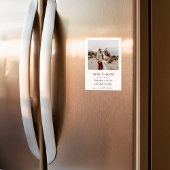 Invitation Magnétique Boho Enregistrez la Date, Enregistrez la Date Mini