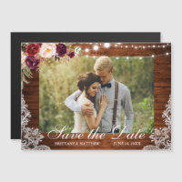 Bois rustique Lumières florale dentelle Photo Enre