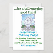 Invitation Magnétique Cadeaux et accessoires Poméraniens blancs (Recto)