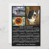 Invitation Magnétique Calendrier 2019 (Voir la description pour la nouve (Recto)