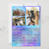 Invitation Magnétique Calendrier 2020 (Voir la description pour la nouve (Recto)