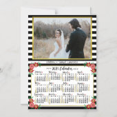 Invitation Magnétique Calendrier 2021 (Voir la description pour la nouve (Recto)