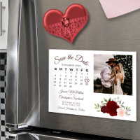 Calendrier et photo des roses rouges et roses Enre