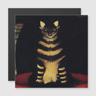 Invitation Magnétique Chat - Portrait de Pierre Loti par Henri Rousseau