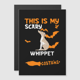 Invitation Magnétique Chemise pour chien effrayant paresseux Halloween C