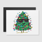 Invitation Magnétique Cool Christmas Tree Classic (Devant / Derrière)
