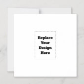 Invitation Magnétique Create Your Own white  (Recto)