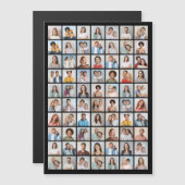 Invitation Magnétique Créez Votre Propre Collage de 70 Photos (Devant / Derrière)