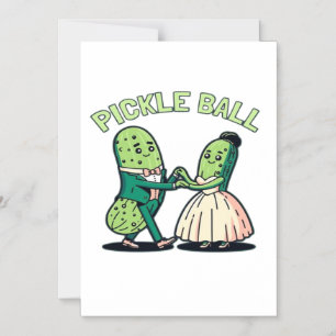 Invitation Magnétique Danse de salon de Pickleball