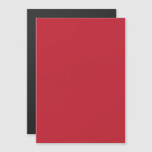 Invitation Magnétique Dark Red Background  (Devant / Derrière)