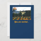 Invitation Magnétique Dôme du Rocher, Jérusalem (Recto)