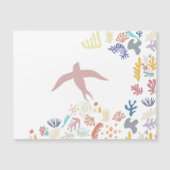 Invitation Magnétique Dove Matisse (Devant)