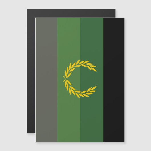 Invitation Magnétique Drapeau de fierté de l'uniforme militaire (Devant / Derrière)