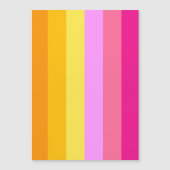 Invitation Magnétique Drapeau de fierté lesbienne (Aube) (Devant)