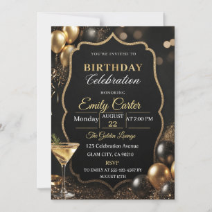 Invitation magnétique élégante et personnalisable 