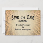 Invitation Magnétique Enregistrer la plage de dates (Recto)
