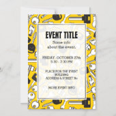 Invitation Magnétique Ensemble de clés Arrière - plan (Recto)