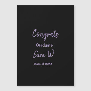 Invitation Magnétique Félicitations classe d'ajouter le nom d'année scol