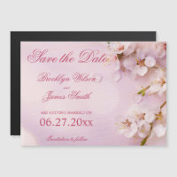 Fleur de cerise magnétique Élégant Enregistrer la