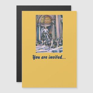 Invitation Magnétique Fontana Di Trevi, Roma