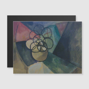 Invitation Magnétique Francis Picabia, Caoutchouc, 1909., Art Abstrait